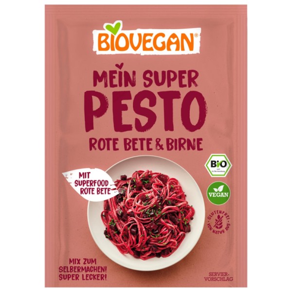 Meine Super Pesto Rote Bete & Birnel Bio, 17.5g - Biovegan