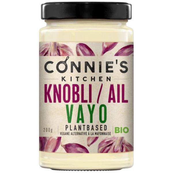 Vayo Knobli vegane Alternative à la Mayonnaise Bio, 200g - Connie's Kitchen