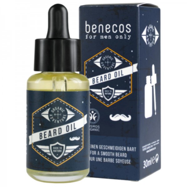 Beard Oil for men only, 30ml - Benecos