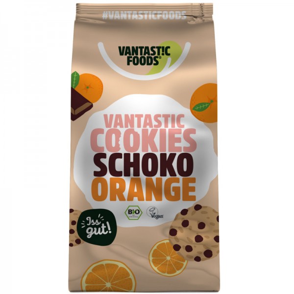 Vantastic Cookies Schoko-Orange Bio, 125g - Vantastic Foods