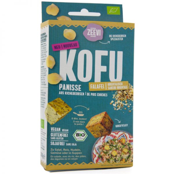 Kofu Panisse aus Kichererbsen Falafel Bio, 200g - Zeevi