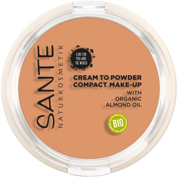 Cream to Powder Compact Make-Up 03 Cool Beige, 9g - Sante