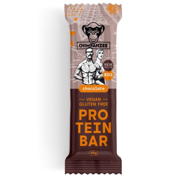 Protein Bar Chocolate Bio, 45g - Chimpanzee