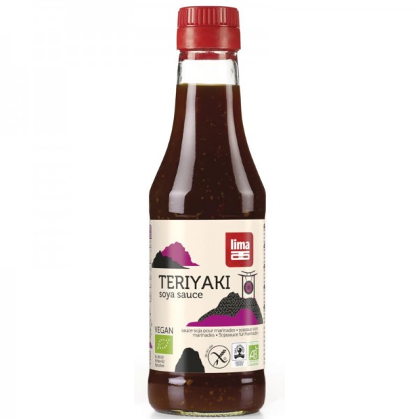 Teriyaki Soya Sauce Bio, 250ml - Lima