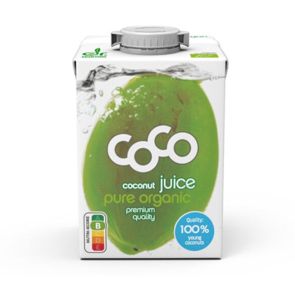 Coconut Juice Pur Bio, 500ml - Dr. Martins
