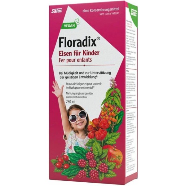 Floradix Eisen für Kinder, 250ml - Salus
