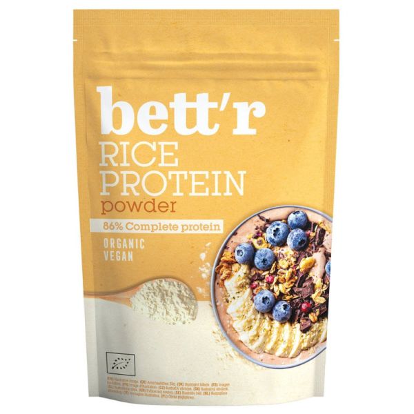 Rice Protein Powder Bio, 200g - bett'r