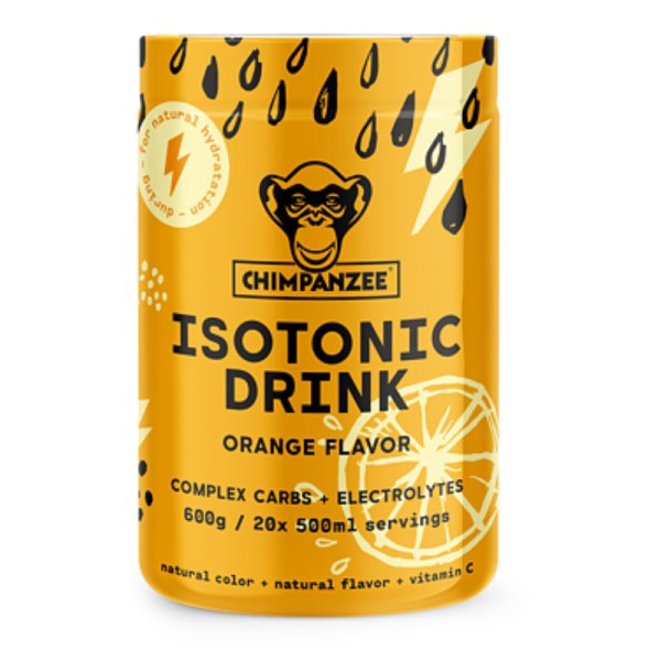 Isotonic Drink Complex Carbs + Electrolytes Orange Flavor, 600g - Chimpanzee
