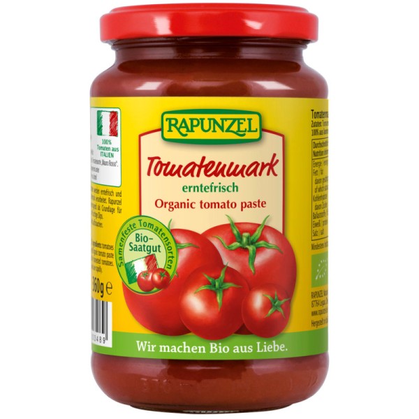 Tomatenmark erntefrisch Bio, 360g - Rapunzel