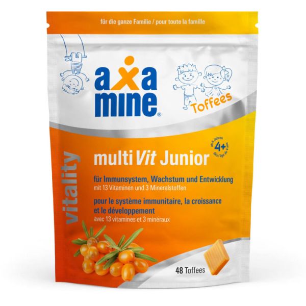 Vitality multiVit Junior Toffees, 48 Stück - Axamine