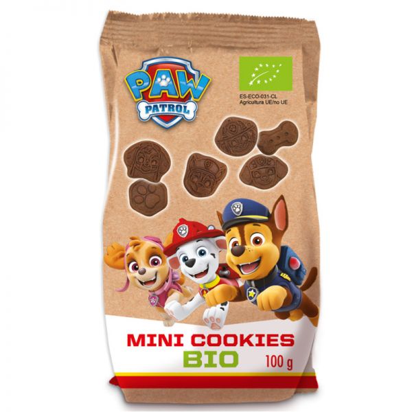 Paw Patrol Mini Cookies Bio, 100g - t & u