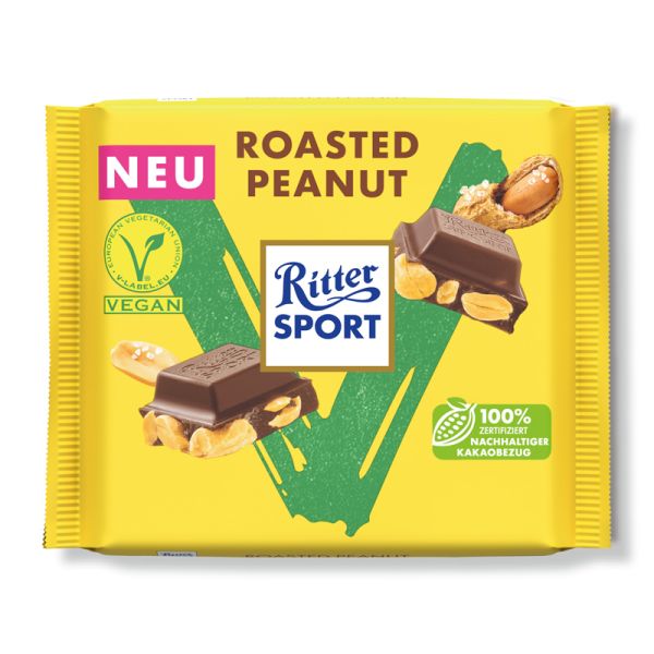 Roasted Peanut, 100g - Ritter Sport
