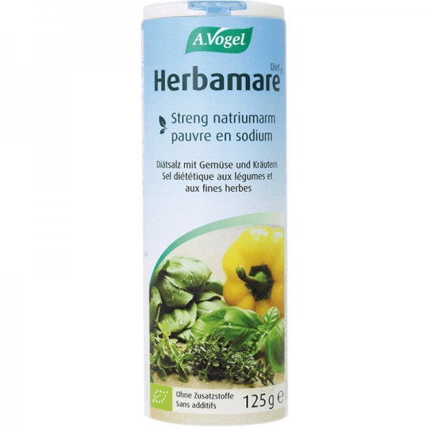 Herbamare Diätsalz mit Gemüse und Kräutern Bio, 125g - A. Vogel