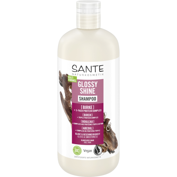Glossy Shine Shampoo, 500ml - Sante