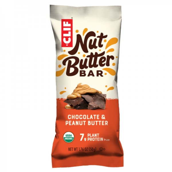 Nut Butter Bar Chocolate & Peanut Butter Bio, 50g - Clif Bar