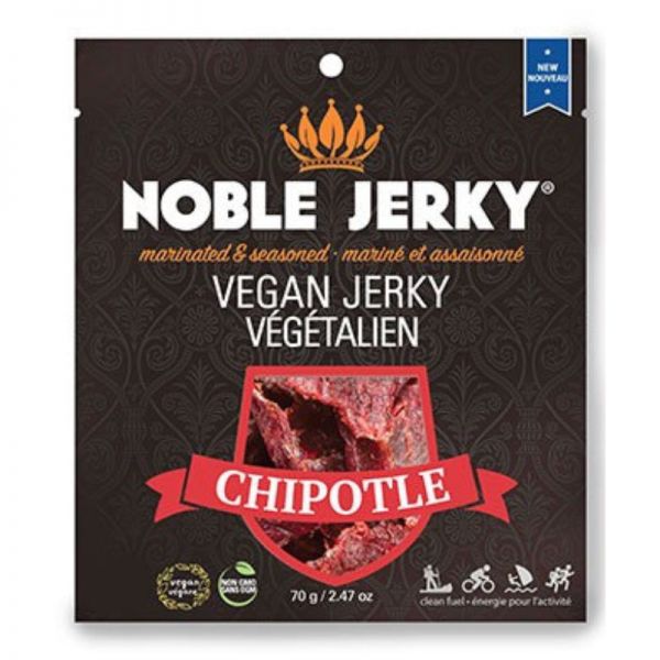 Vegan Jerky Chipotle, 70g - Noble Jerky