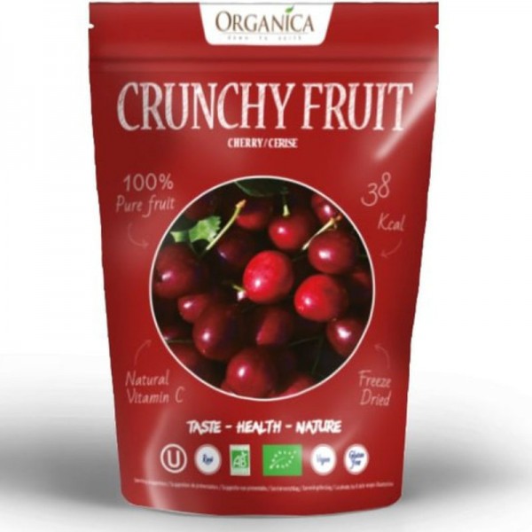 Crunchy Fruit Cherries Bio, 20g - Organica