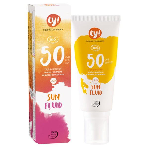 ECO YOUNG EY Sunfluid LSF50, 100ml - eco cosmetics