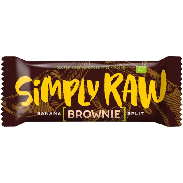 Brownie Banana Split Bio, 45g - Simply Raw