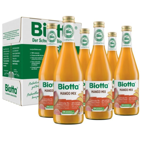 Mango Mix Bio, 6x 500ml - Biotta