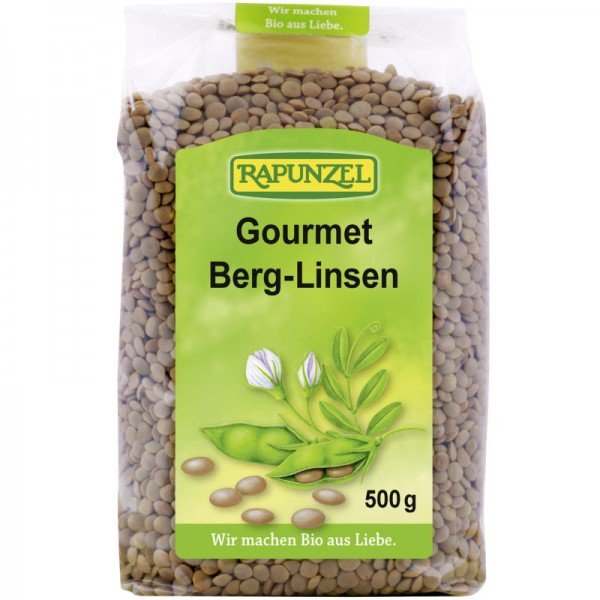 Gourmet Berg-Linsen Bio, 500g - Rapunzel
