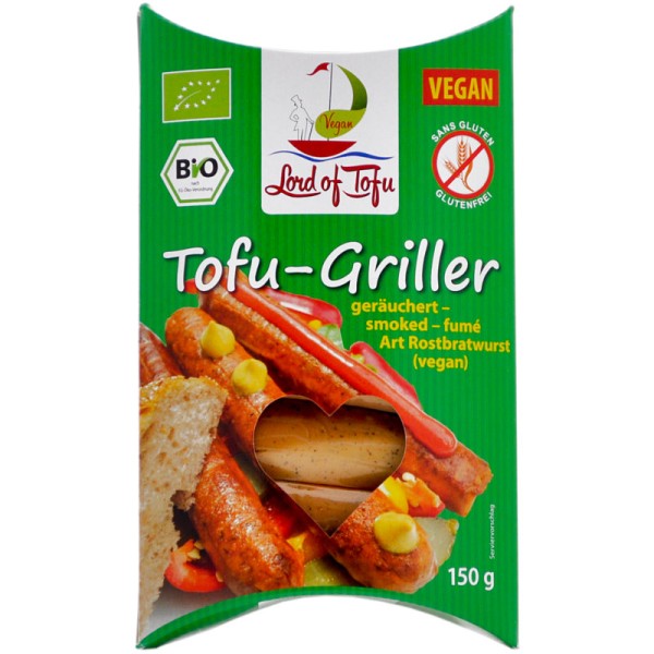 Tofu-Griller geräuchert Bio, 150g - Lord of Tofu