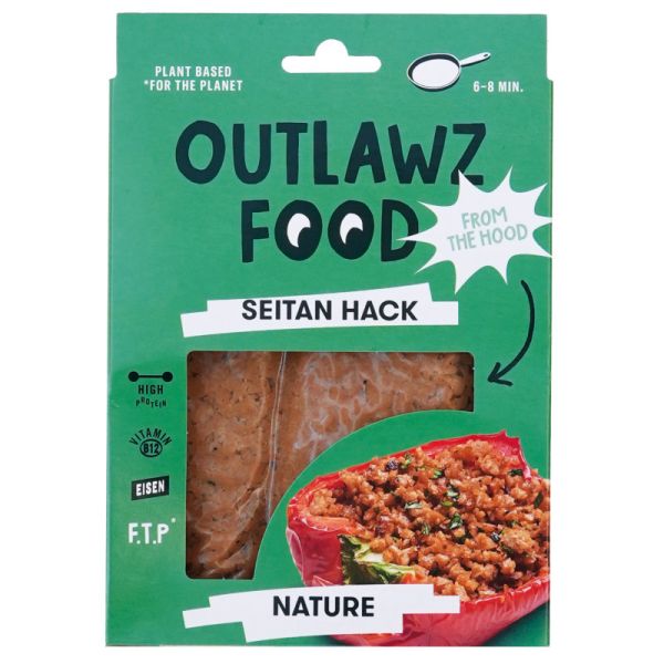 Seitan Hack, 180g - Outlawz Food