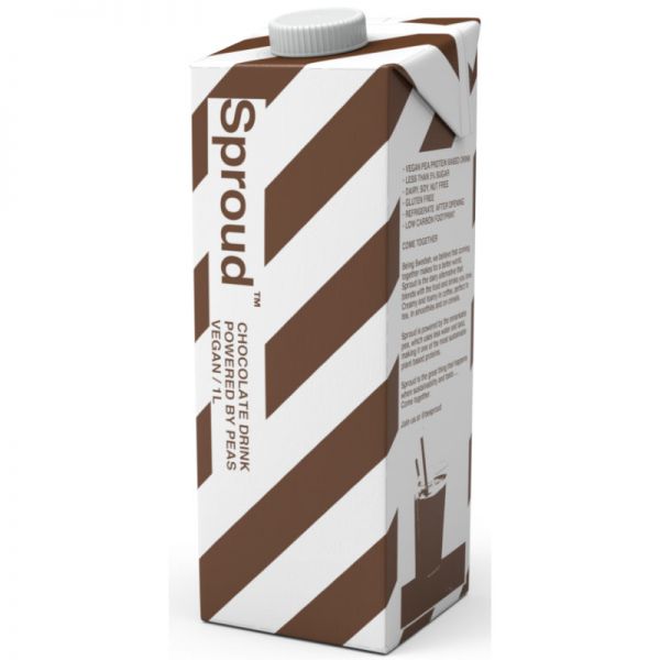 Chocolate Drink powered by peas, 1L - Sproud
