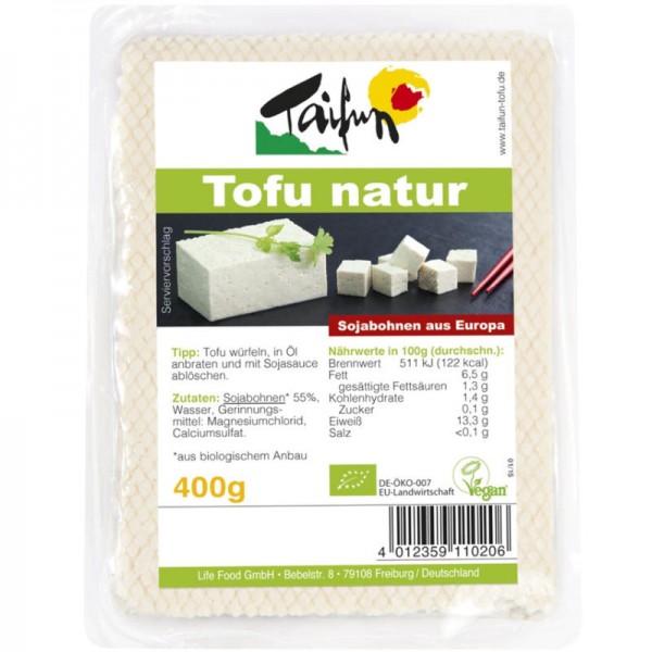 Tofu natur Bio, 400g - Taifun