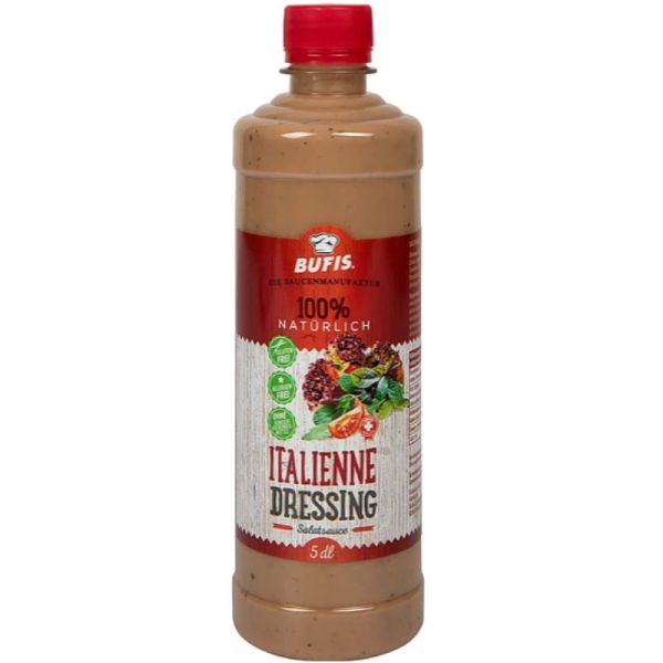 Italienne Dressing Salatsauce, 500ml - Bufis