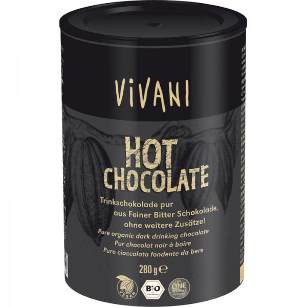 Hot Chocolate Trinkschokolade Bio, 280g - Vivani
