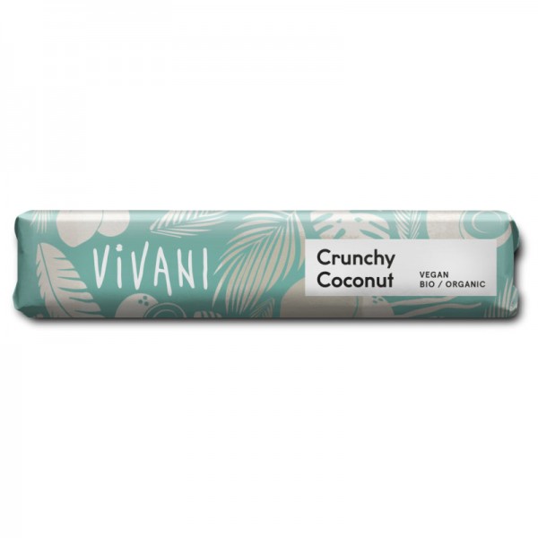 Crunchy Coconut Riegel Bio, 35g - Vivani
