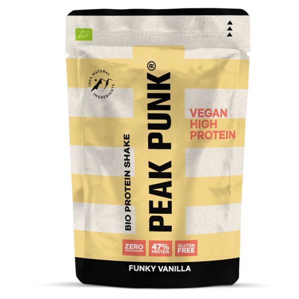 High Protein Shake Funky Vanilla Bio, 250g - Peak Punk
