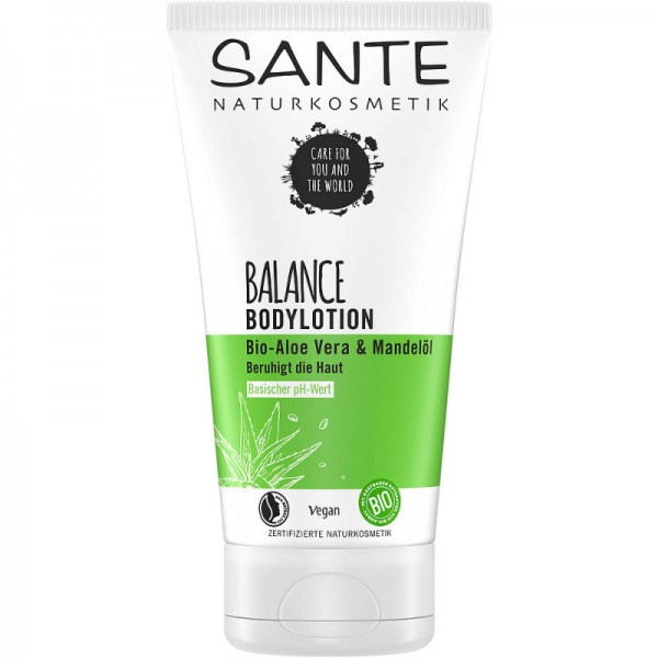 Balance Bodylotion Bio-Aloe & Mandelöl, 150ml - Sante