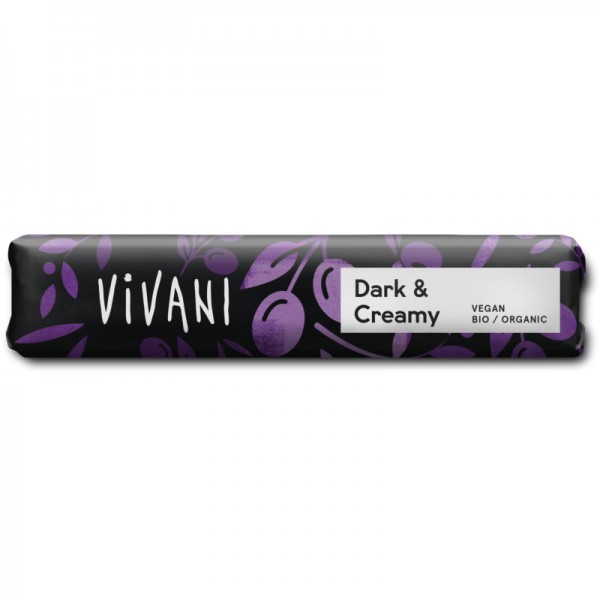 Dark & Creamy Riegel Bio, 35g - Vivani