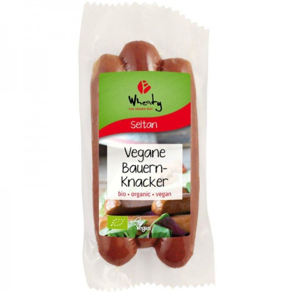 Vegane Bauern Knacker Bio, 150g - Wheaty