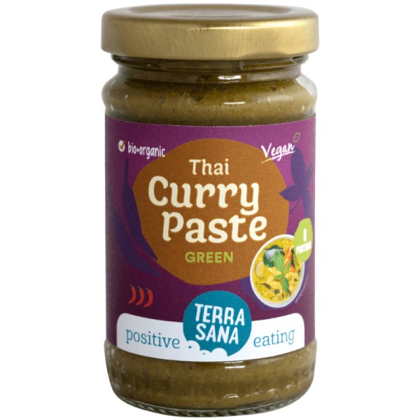 Thai Curry Paste Green Bio, 120g - TerraSana