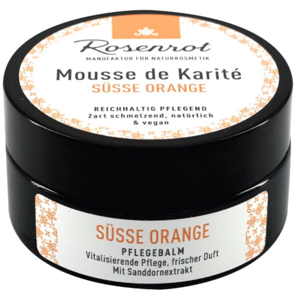 Mousse de Karité Süsse Orangen, 100ml - Rosenrot