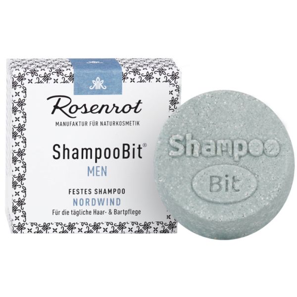 ShampooBit MEN Nordwind, 60g - Rosenrot