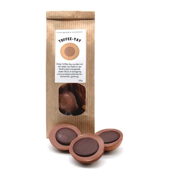Toffee-Yay Plantbased & Handmade, 100g - Save Foods