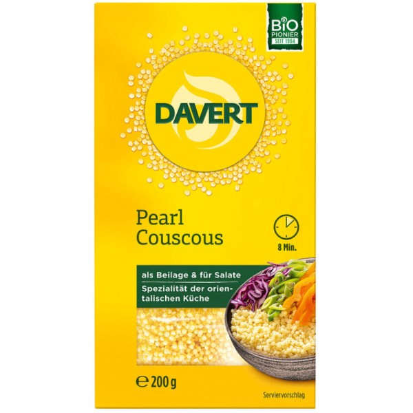 Pearl Couscous Bio, 200g - Davert