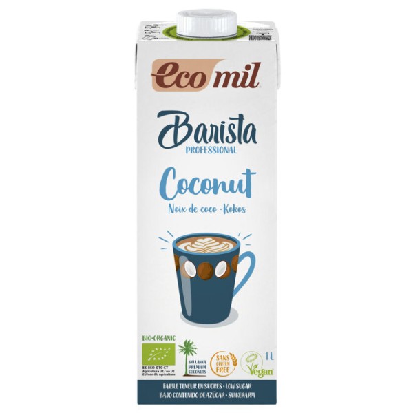 Kokos Drink Barista Bio, 1L - Ecomil