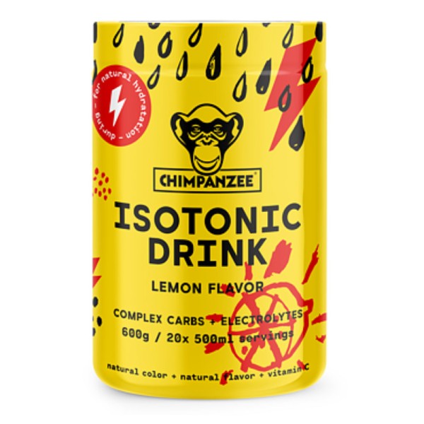 Isotonic Drink Complex Carbs + Electrolytes Lemon Flavor, 600g - Chimpanzee