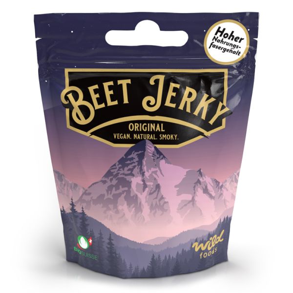 Beet Jerky Original Bio, 40g - Wild Foods