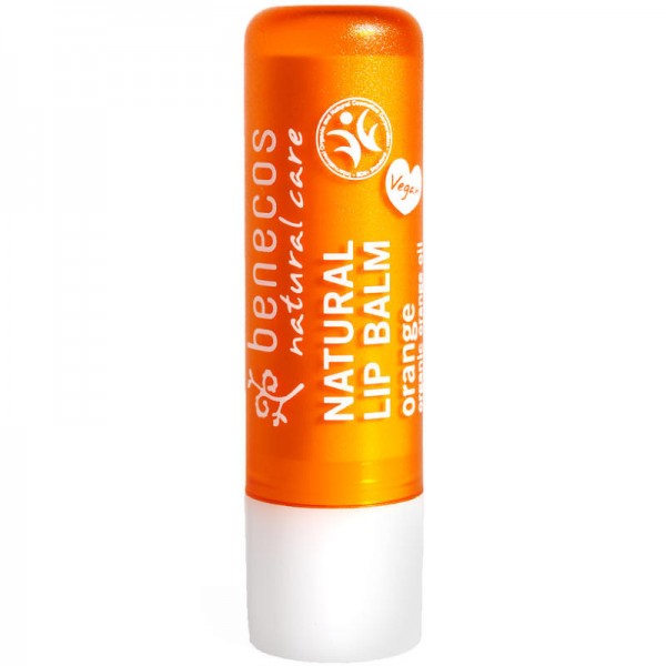 Natural Lip Balm orange, 4.8g - Benecos