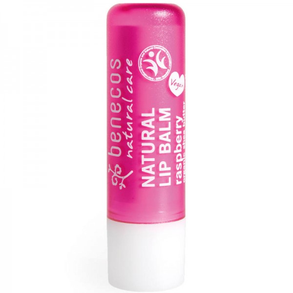Natural Lip Balm raspberry, 4.8g - Benecos