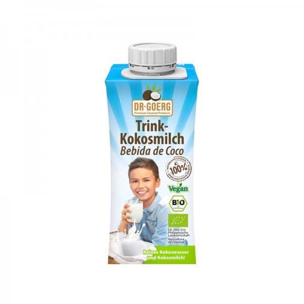 Trink Kokosmilch Bio, 200ml - Dr. Goerg