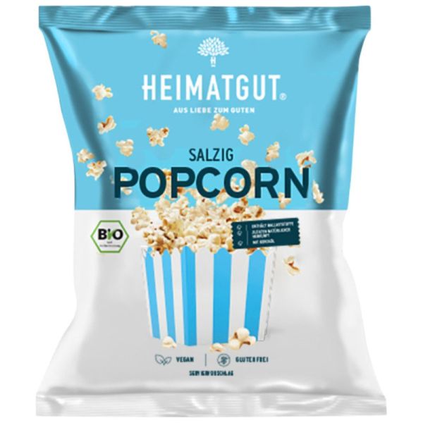 Popcorn salzig Bio, 60g - Heimatgut