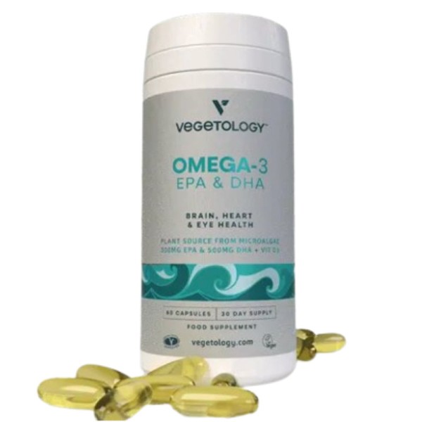 Opti3 Omega-3 EPA & DHA Kapseln, 60 Stück - Vegetology