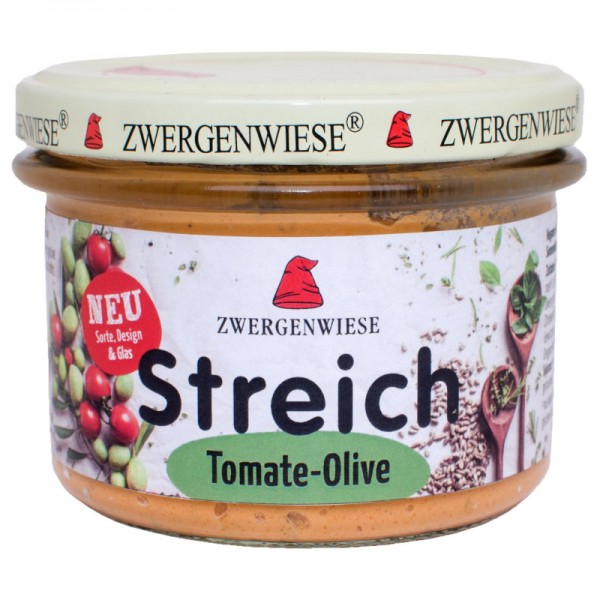 Streich Tomate-Olive Bio, 180g - Zwergenwiese
